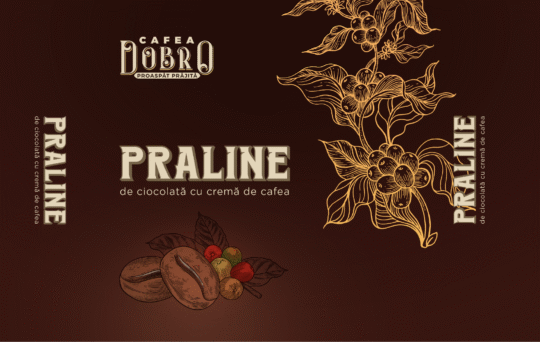 Praline De Ciocolata Cu Crema De Cafea